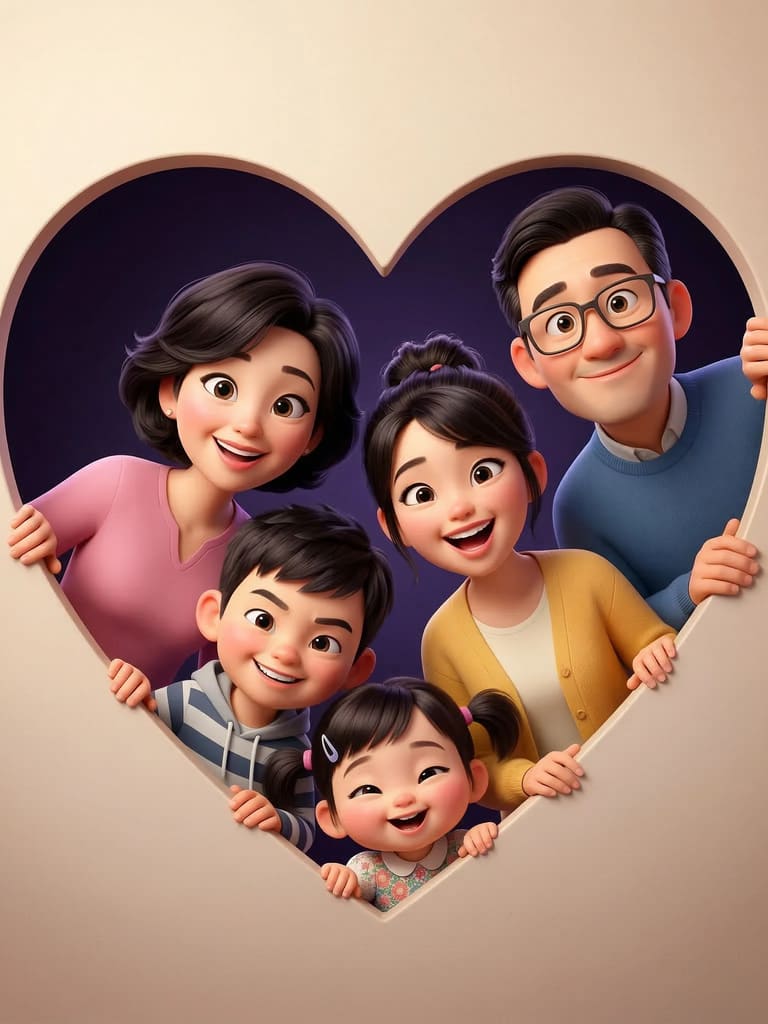 Framed in Love 3d Animation (Variation 3)