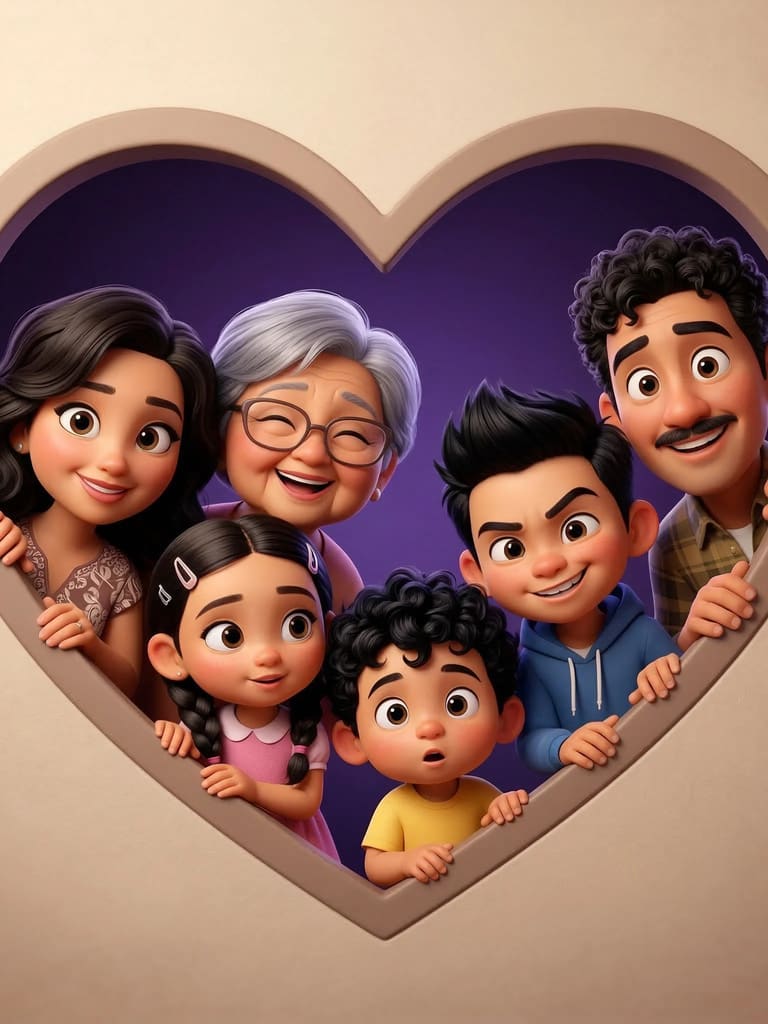 Framed in Love 3d Animation (Variation 4)