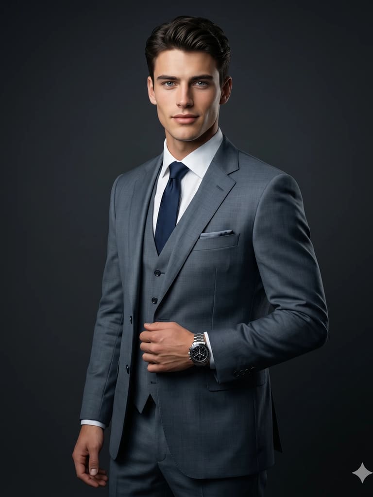 The Grey Three-Piece