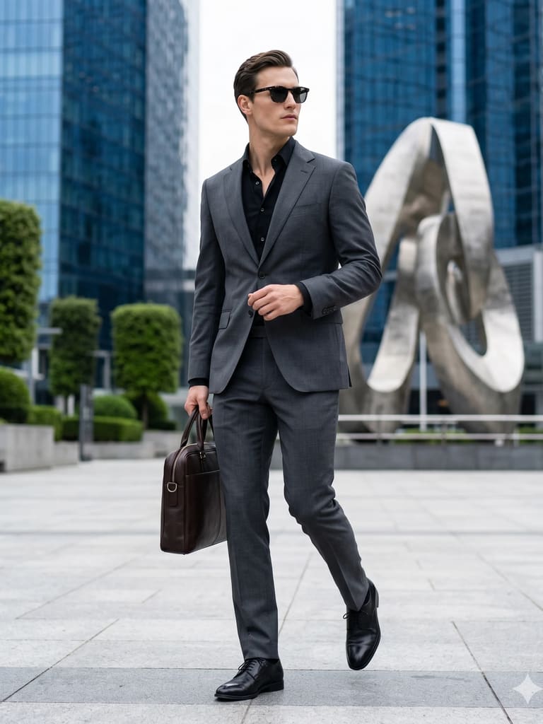 The Power Walk Business Portrait (Variation 3)