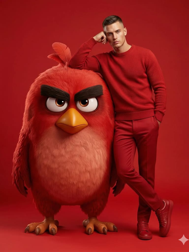Seeing Red 3d Render (Variation 3)
