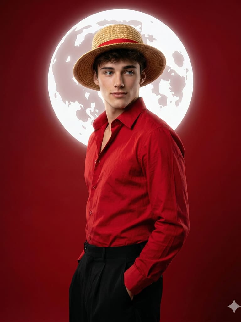 Moonlight Captain Ai Art (Variation 2)