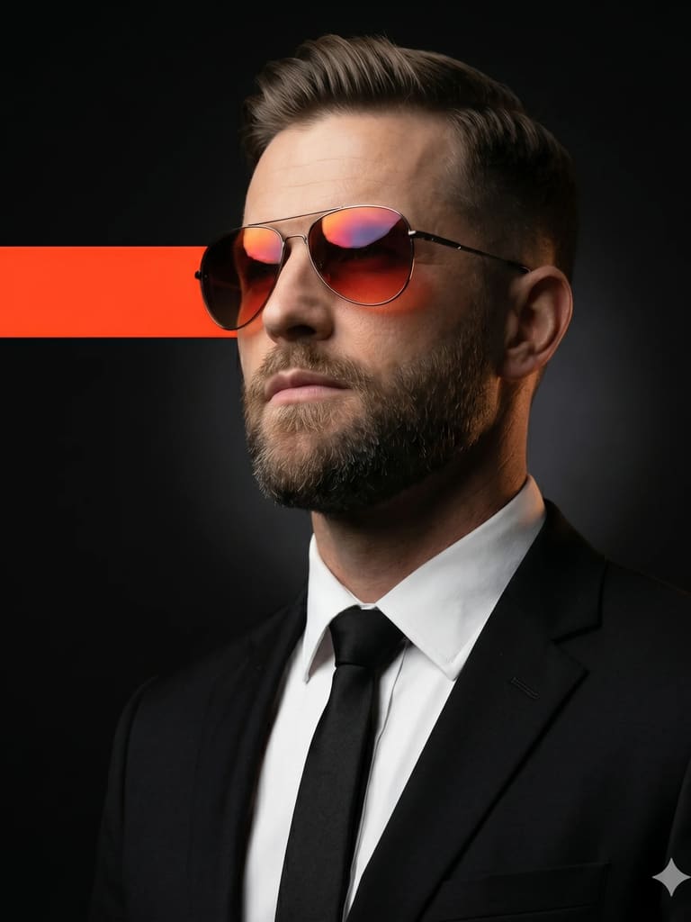 The Amber Agent Business Portrait (Variation 2)