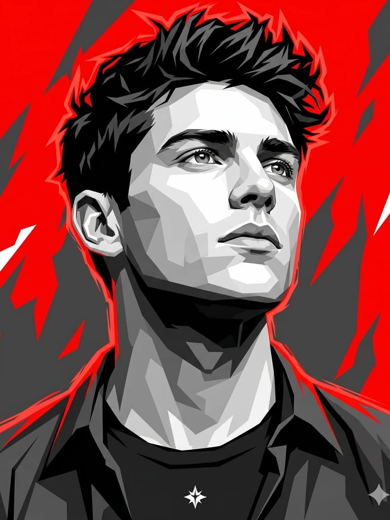 Vectored Intensity Avatar (Variation 4)