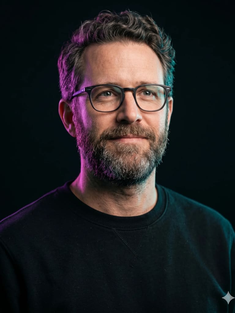 The Bi-color Glow Cinematic Lighting Portrait (Variation 2)