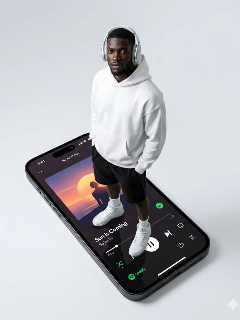The Modern Listener 3d Render (Variation 2)