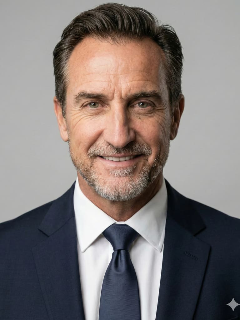 Classic Corporate Headshot Business Portrait (Variation 4)