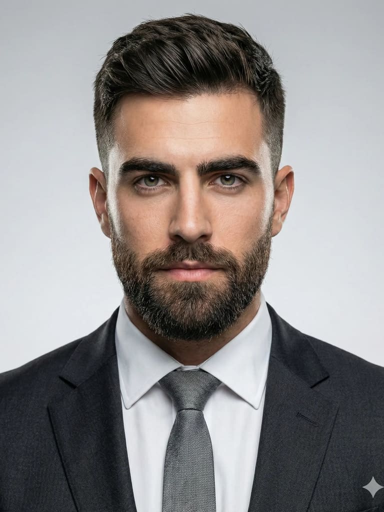Classic Corporate Headshot Business Portrait (Variation 5)