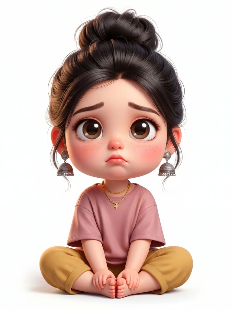 The Perfect Pout 3d Illustration (Variation 2)