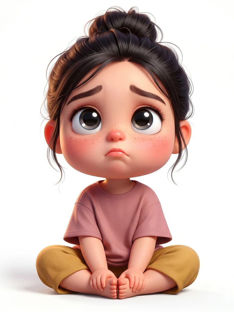 The Perfect Pout 3d Illustration (Variation 3)