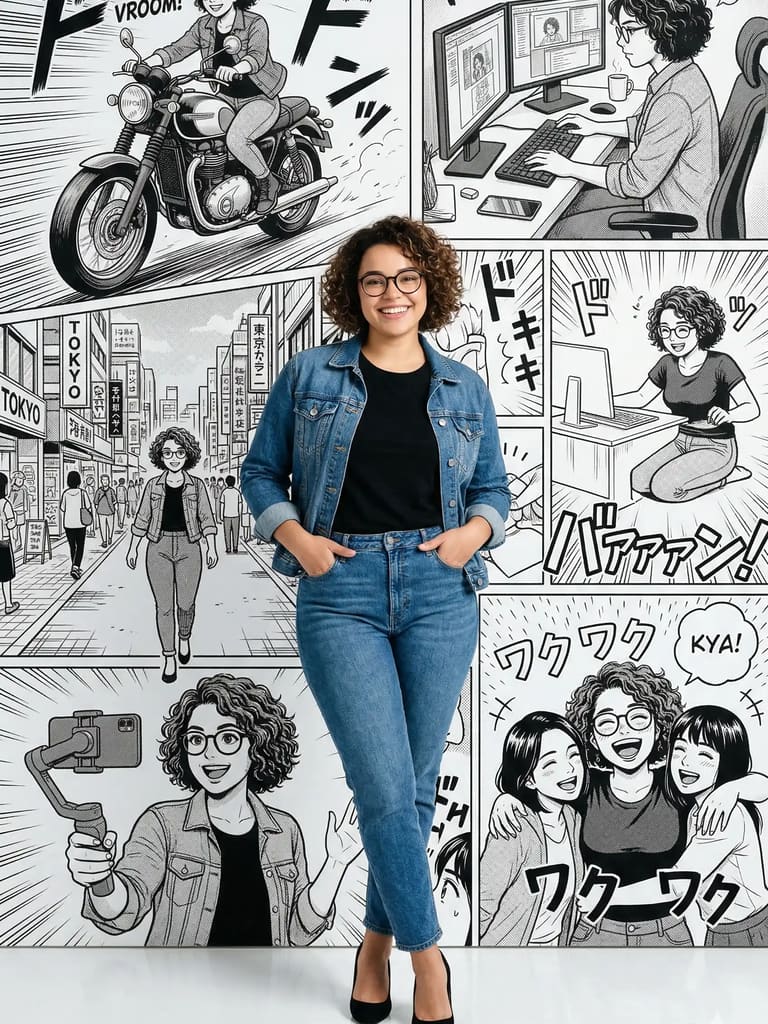 Manga Muse Anime Portrait (Variation 4)