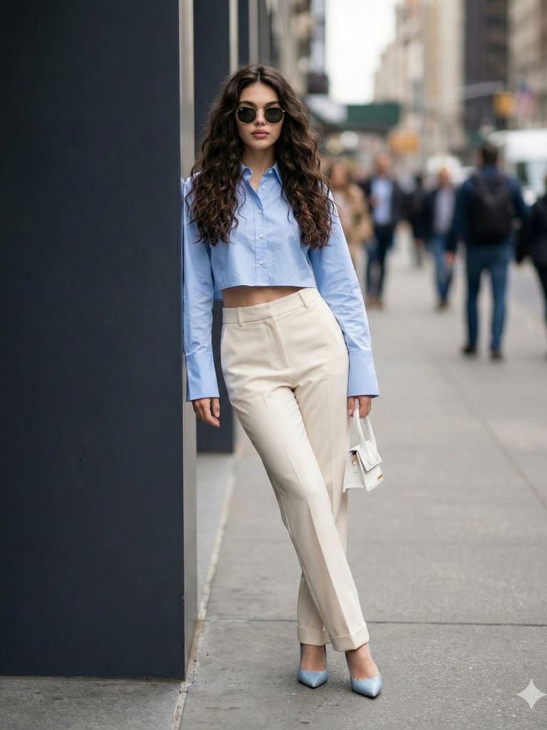 High-Waisted Street Style