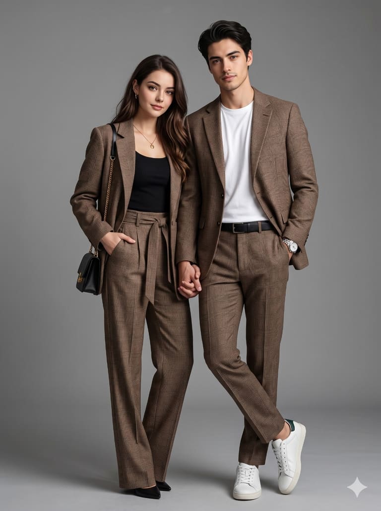 Premium Couple Fashion & Lifestyle Portrait