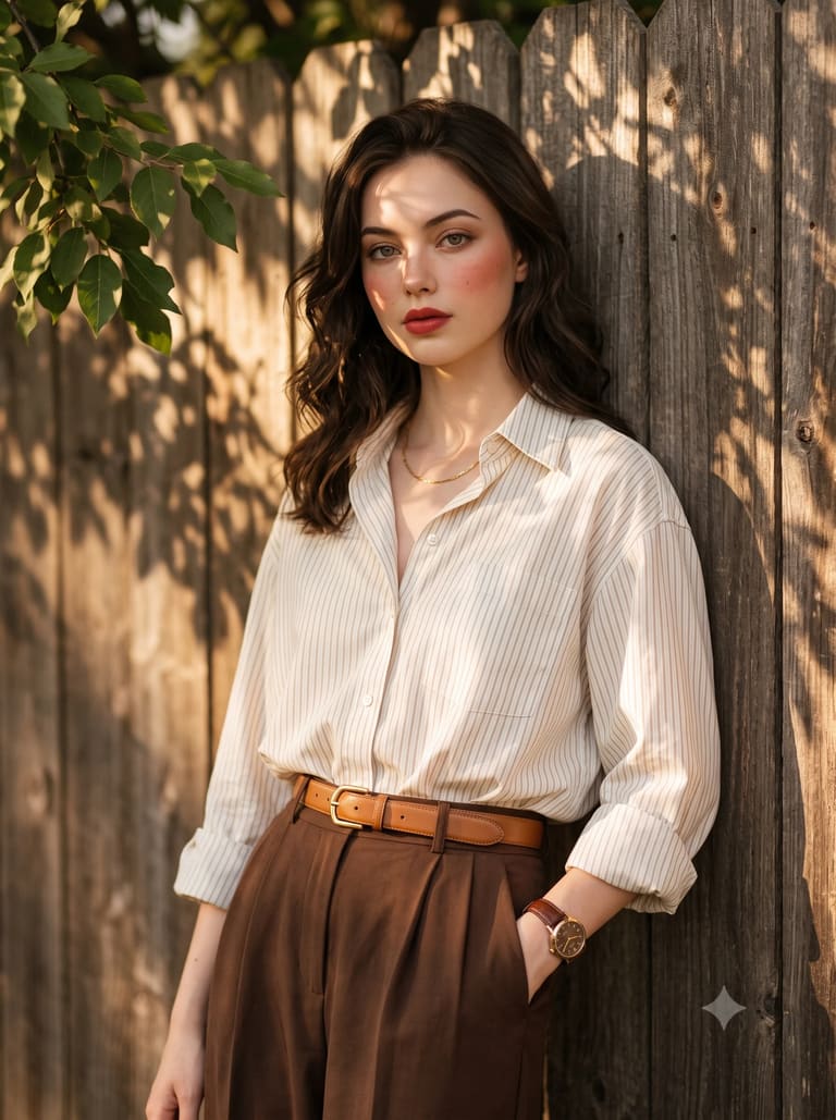 Vintage Style Woman
