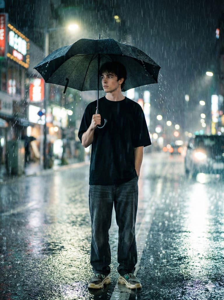 Reflections in the Rain