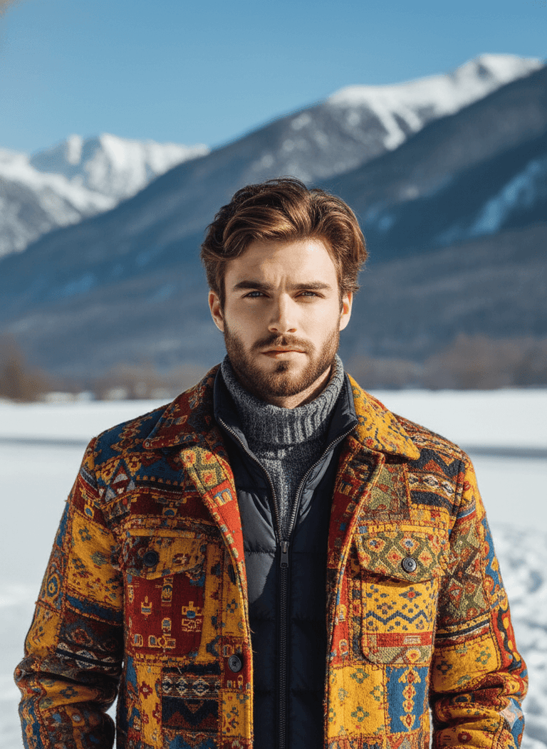 Mountain Man Style AI Image Prompt Result