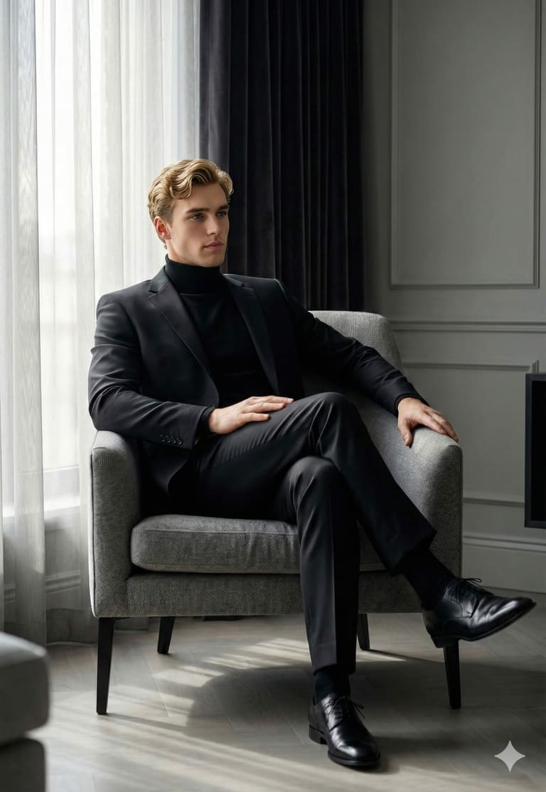 The Turtleneck Suit