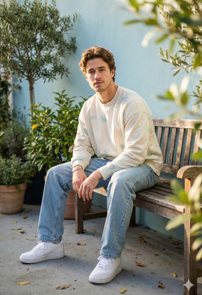 Relaxing in the Garden
