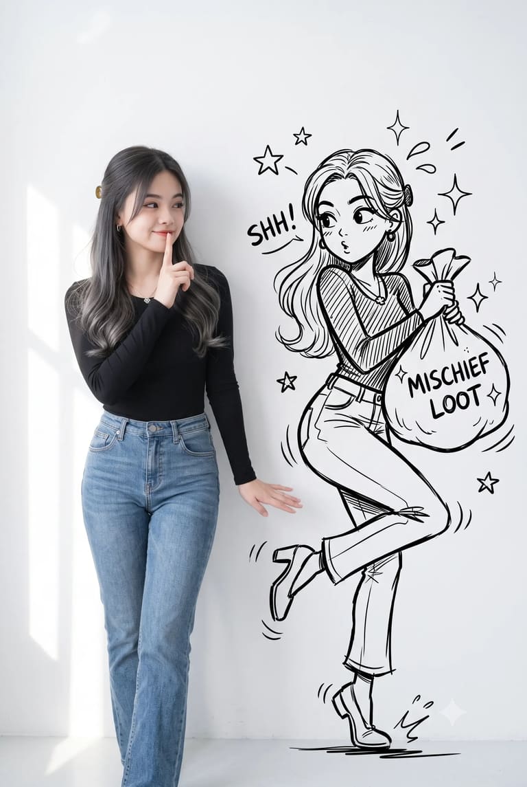 Trending Doodle Shadow