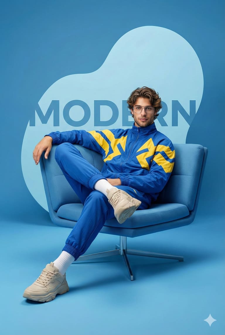 Modern Blue Aesthetic