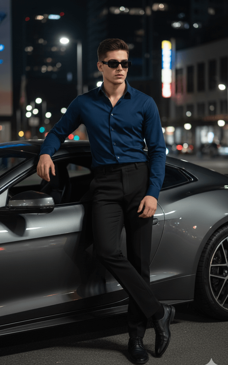 Car at night