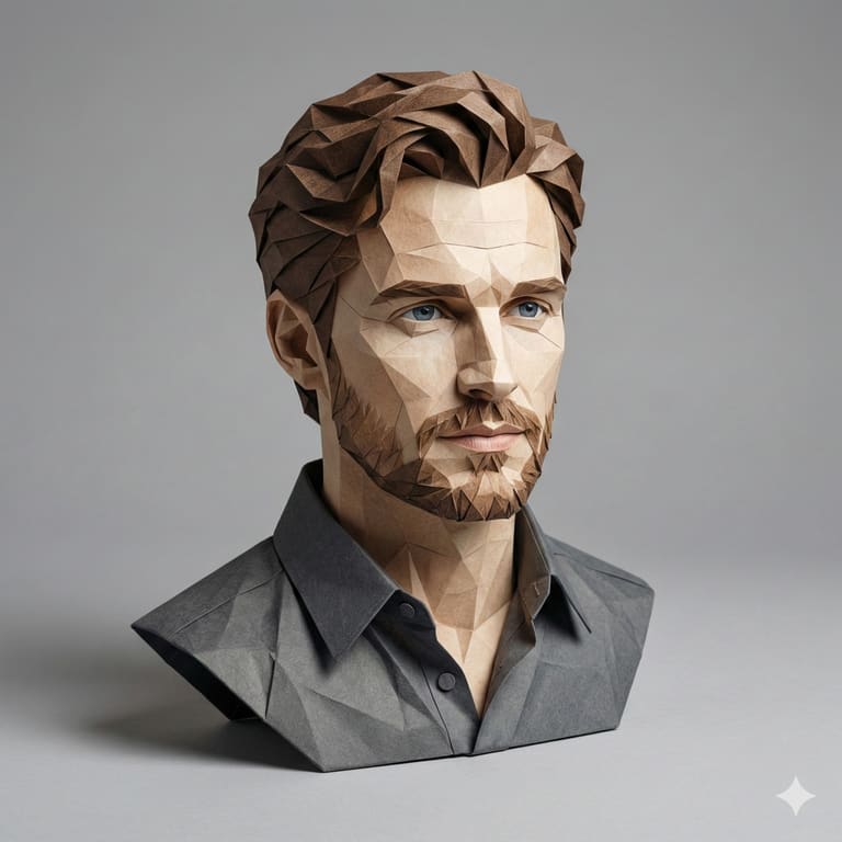 Papercraft Portrait
