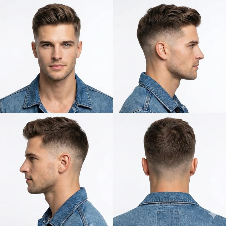 Modern Fade Hairstyle