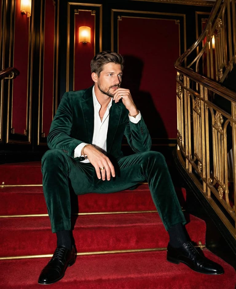 Emerald Velvet Evening