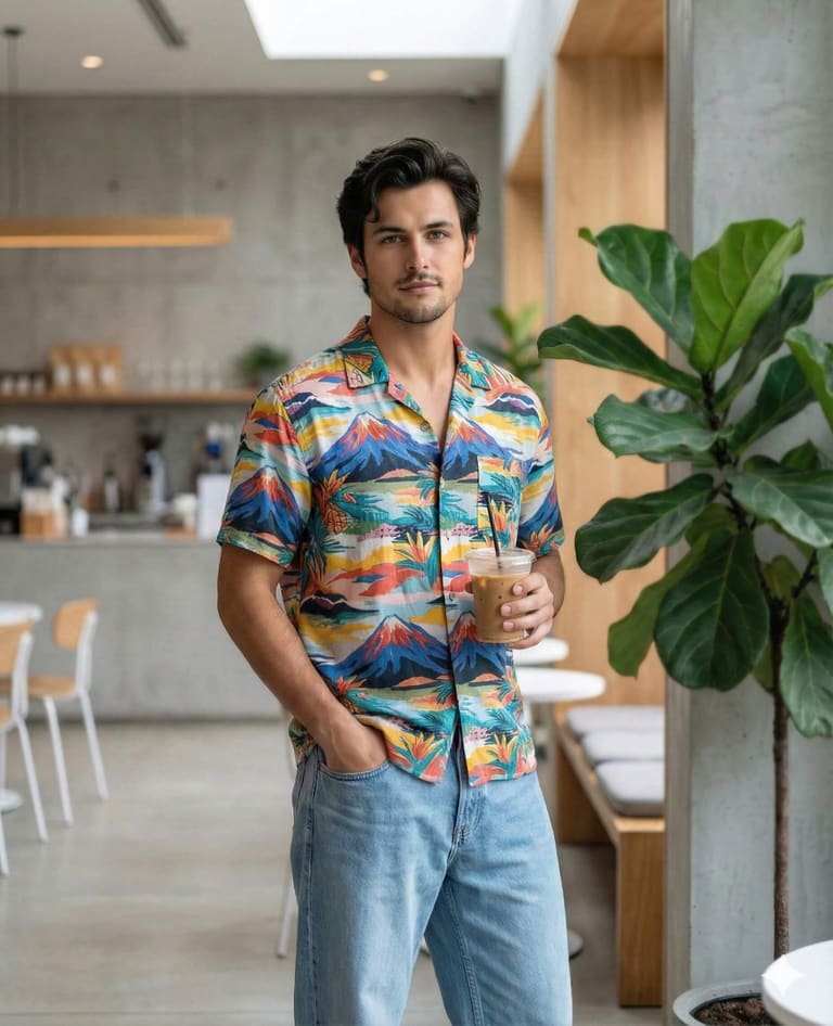 Volcanic Vibes and Iced Coffee