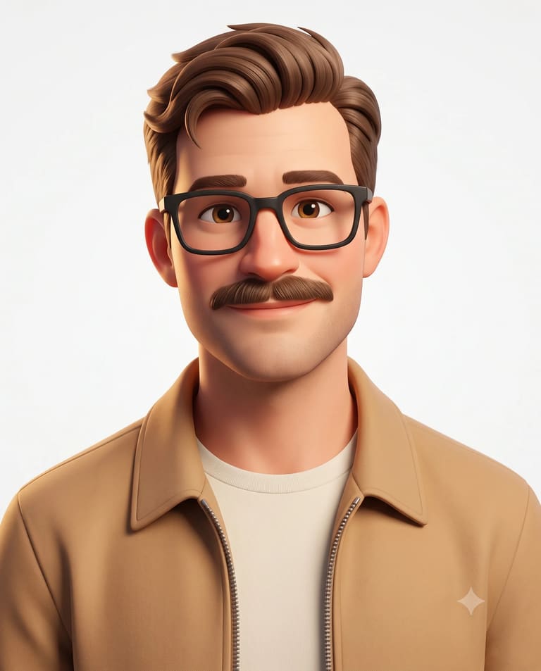 Friendly 3D Male Avatar
