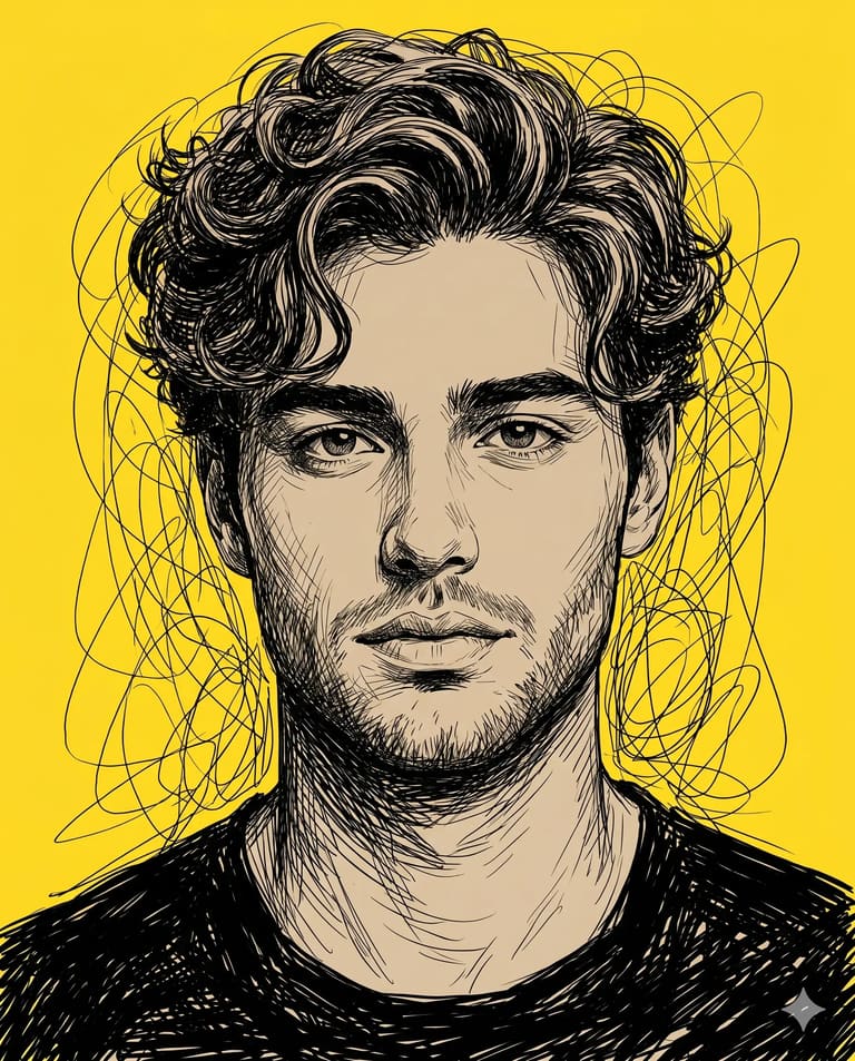 The Scribble Sketch Portrait