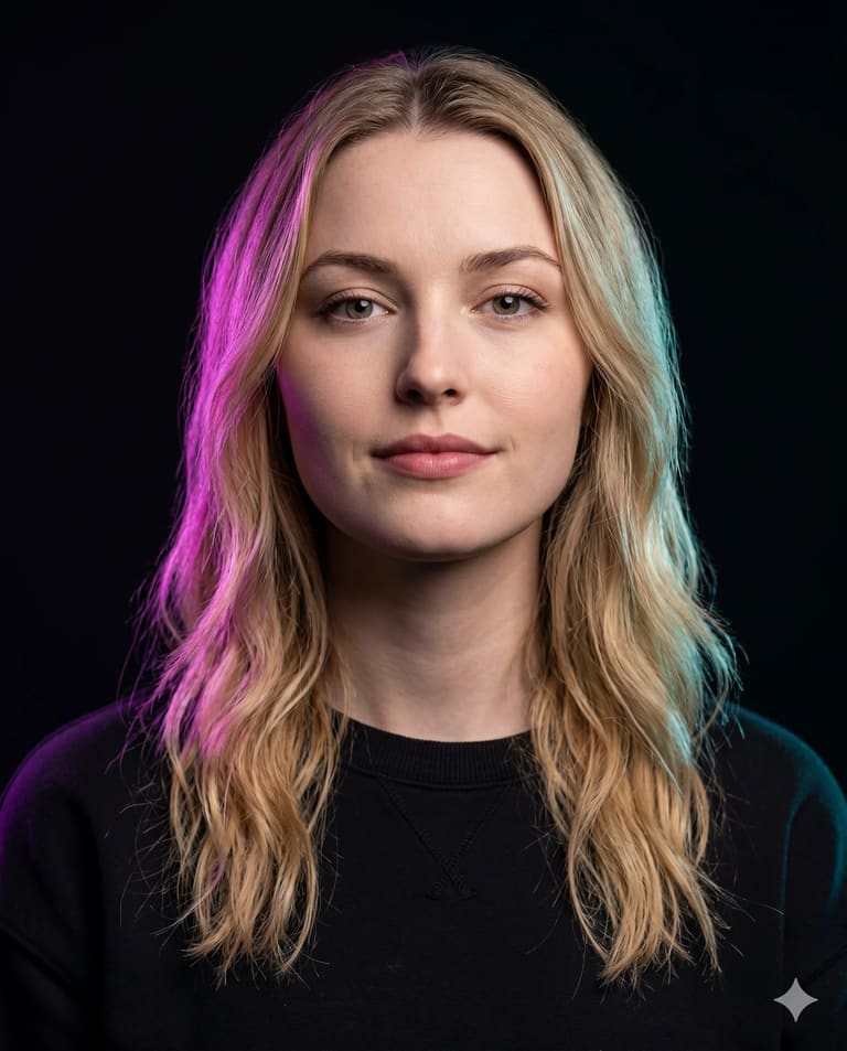 Split-Light Portrait