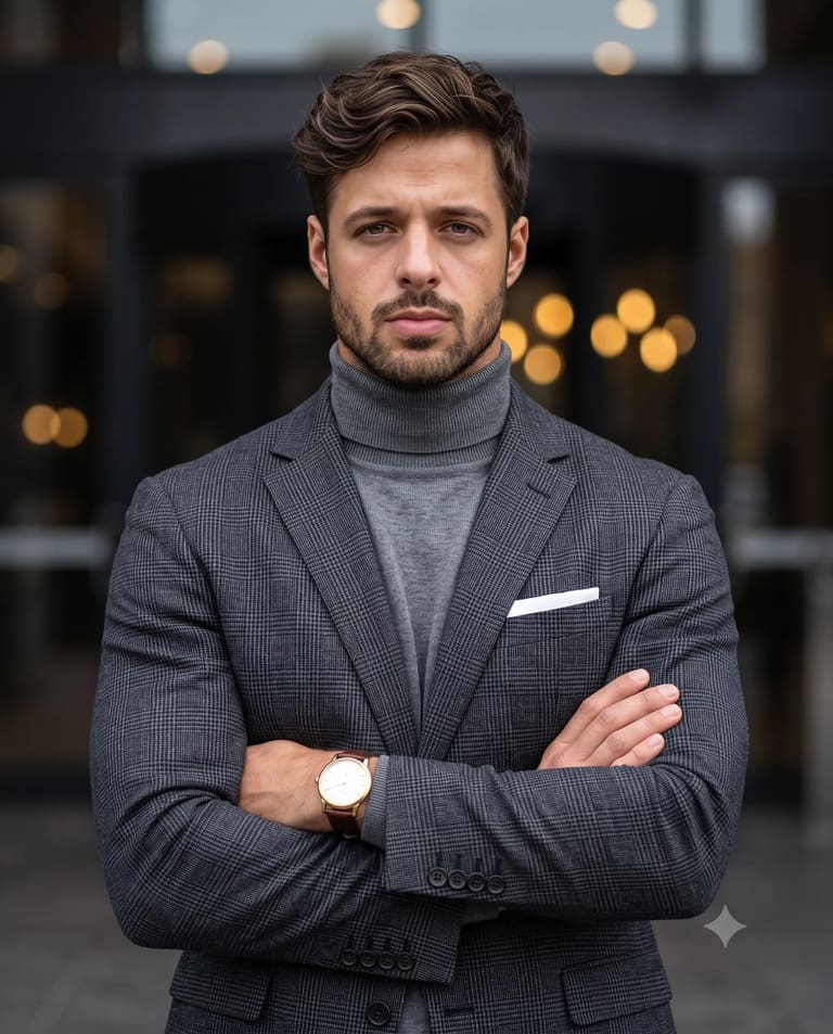 Sophisticated Gentleman Look