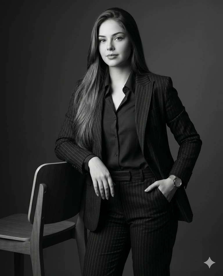 Pinstripe Confidence