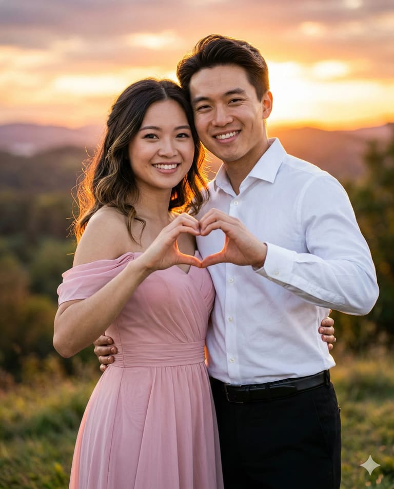 Golden Hour Heart