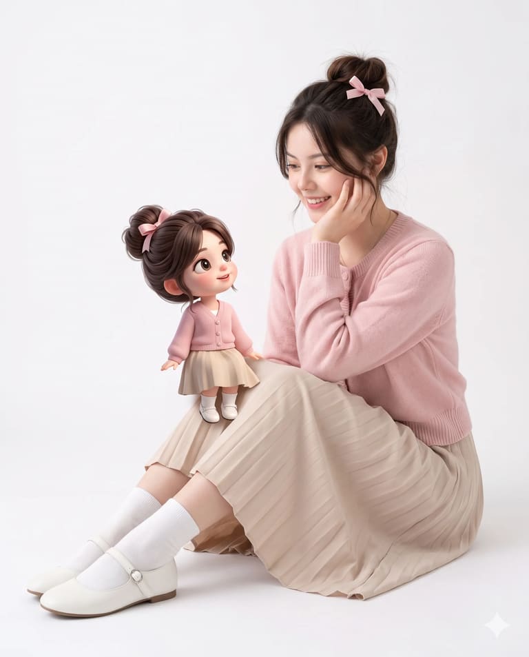 Pastel Pink Mini-Me