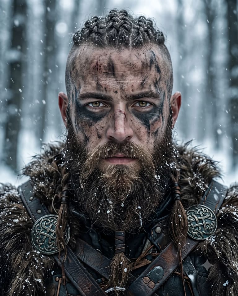 Hyperreal Cinematic Scandinavian Viking