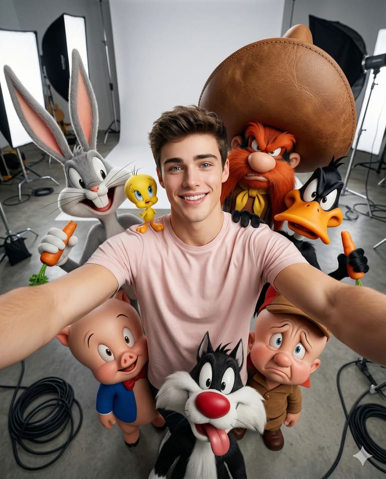 The Toon Squad Selfie
