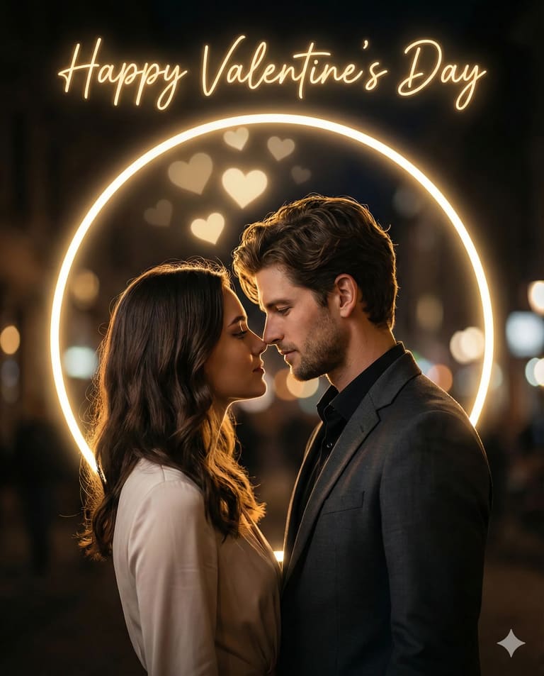 Valentine’s Pulse AI Image Prompt Result