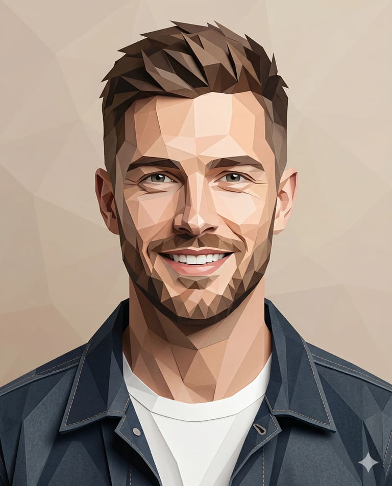 The Low-Poly Portrait