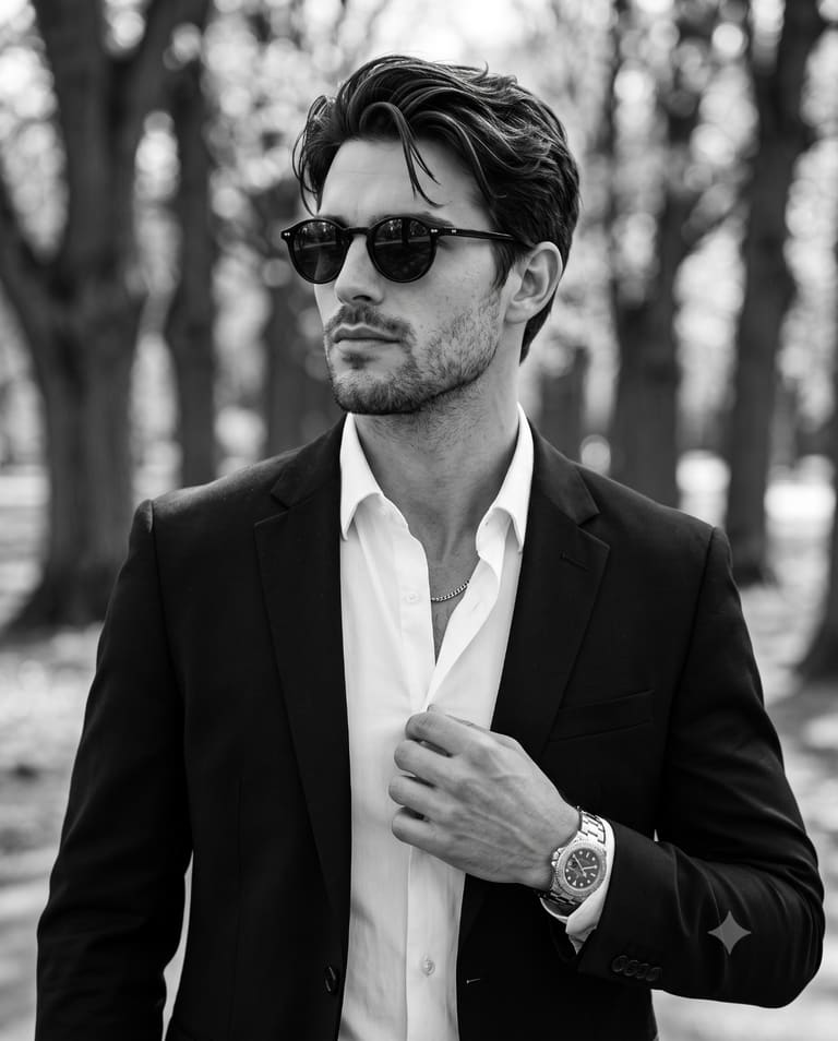 Classic Suit and Shades
