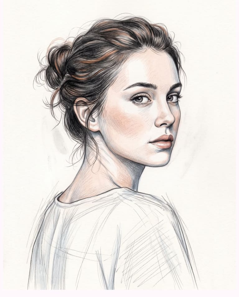 Graphite and Blush