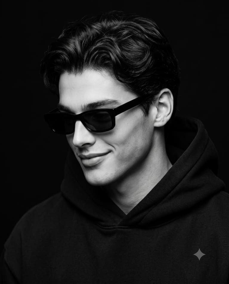 Hooded Hidden Portrait