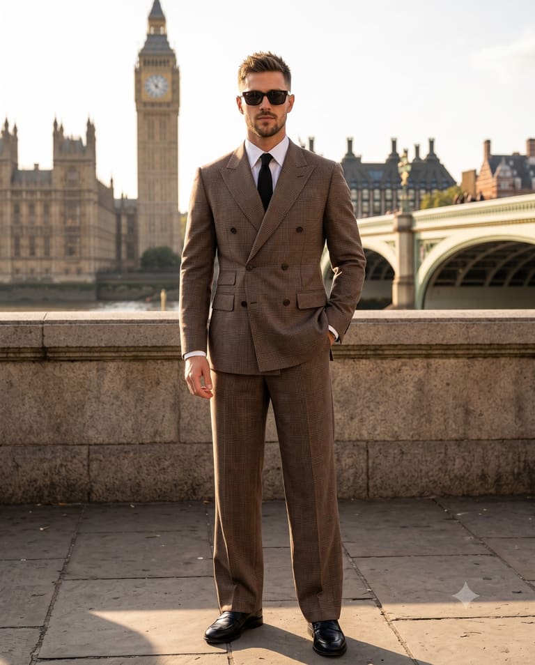 Elegant Gentleman Street Style in London