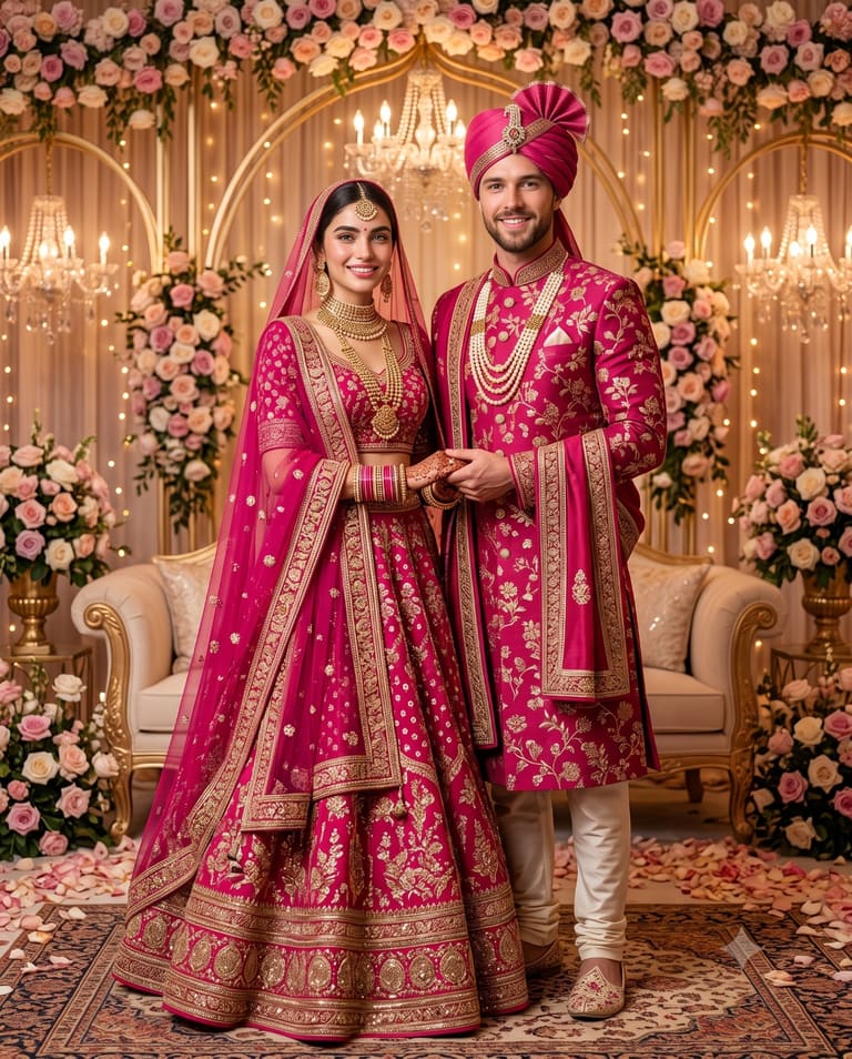 A Royal Indian Couple