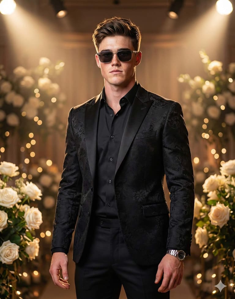 The Floral Tux
