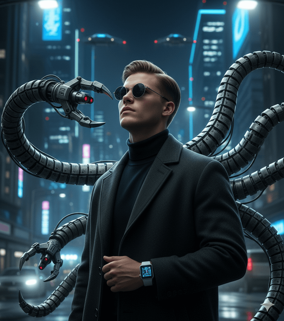 The Digital Octopus AI Photo Editing Prompt for Gemini