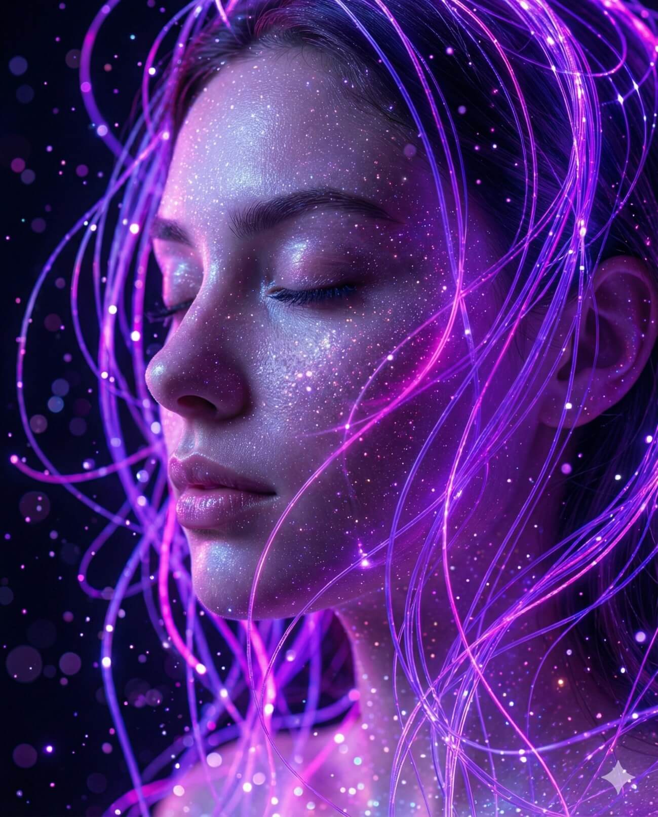 Celestial Entanglement AI Photo Editing Prompt for Gemini
