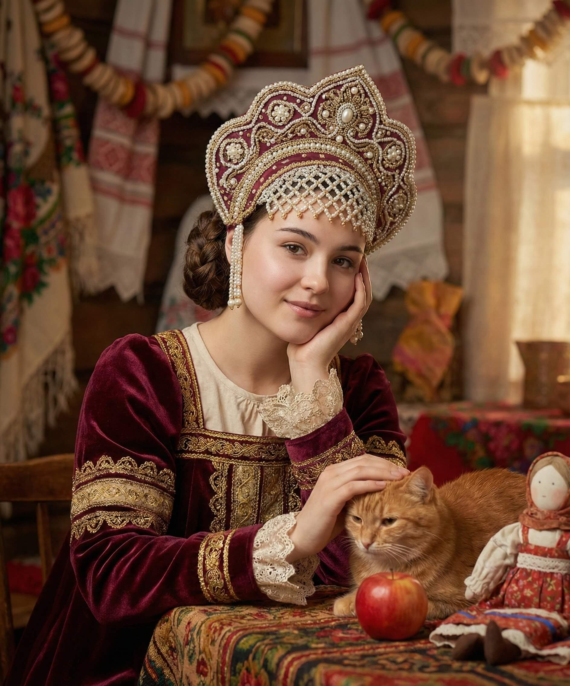 Russian Still Life AI Photo Editing Prompt for Gemini