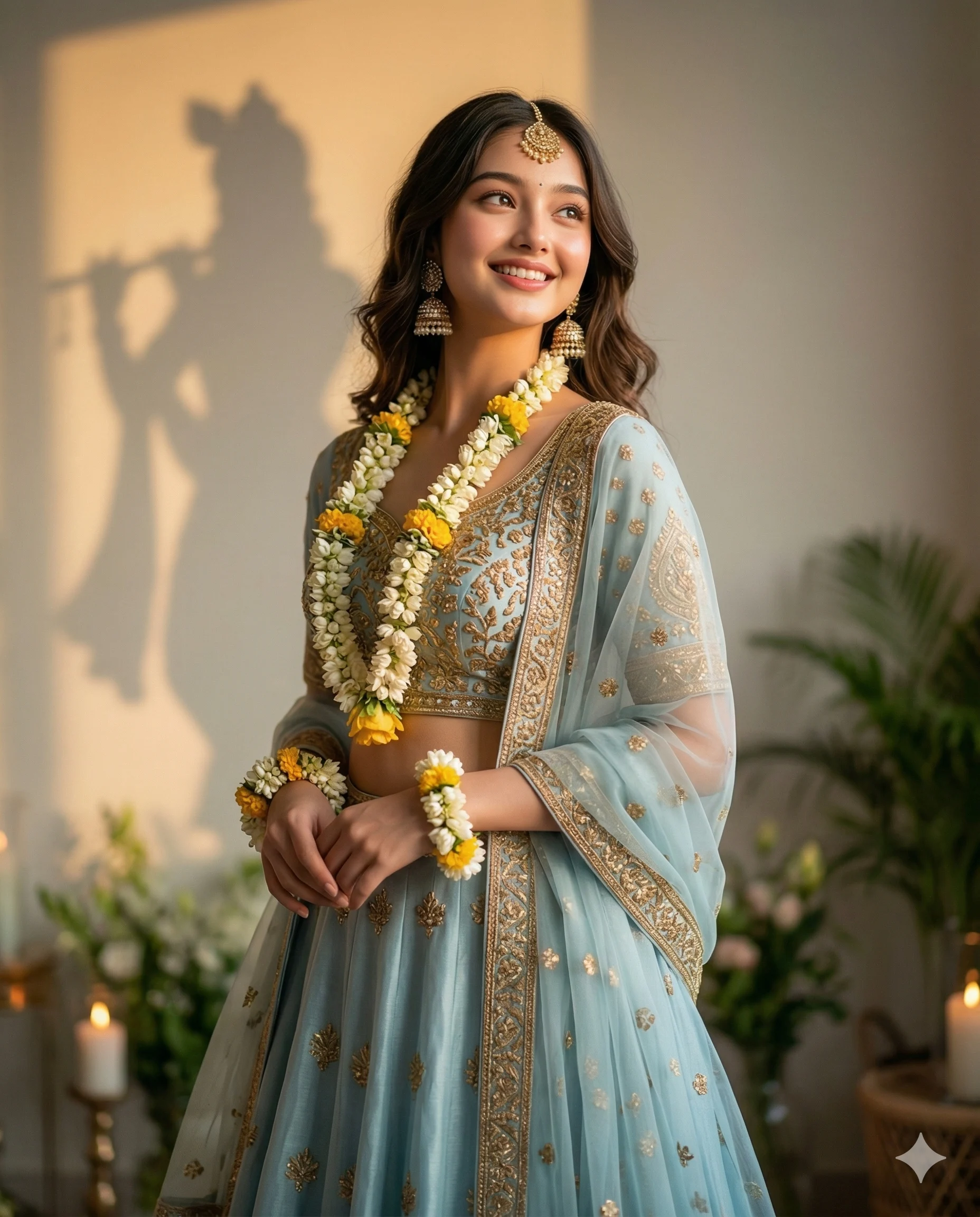 Cinematic traditional lord krishna AI Photo Editing Prompt for Gemini